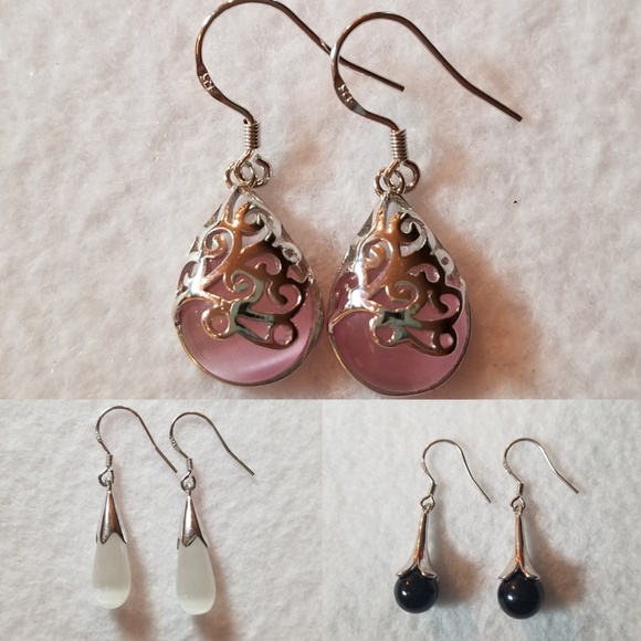 Jewelry - Bundle of 3 Sterling Earrings